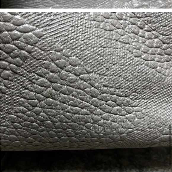 Reposhing Burberry 100% authentic bag grey handbag long strap euc - Picture 9 of 15